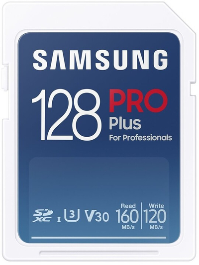 Samsung SDXC 128GB PRO Plus UHS-I U3 (Class 10)
