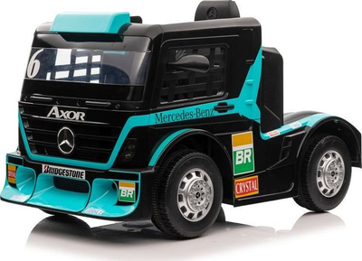 Makina elektrike për fëmijë Lean Cars Mercedes XMX622, me bateri, ekran LCD, blu
