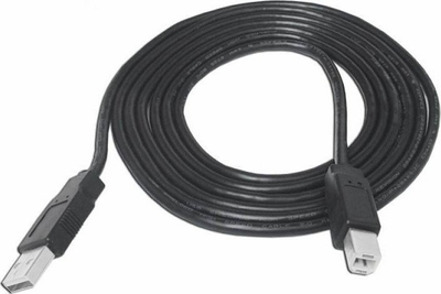 Kabllo printeri Forever USB A në USB B, 3m, USB 2.0, e zezë