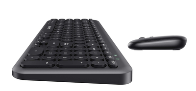 Set tastierë dhe maus Havit KB254GCM, wireless, i zi