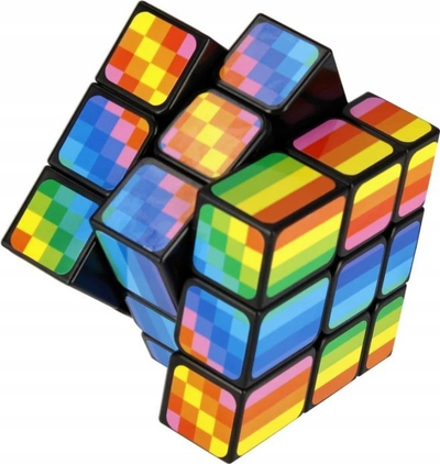 Магичен куб MEGA CREATIVE Rainbow 531393, за деца, повеќебоен