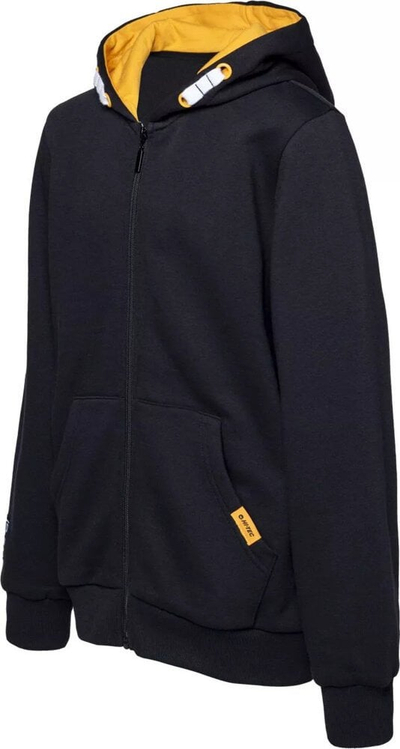 Bluza me kapuç Hi-Tec Barit Jrb Jr, për kalamoj, me zinxhir, blu