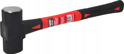 Çekiç demolimi AWTOOLS AW32025, 1.36 kg, me dorezë fiberglasi 40 cm, ngjyrë e zezë me të kuqe