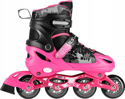 Patina inline NILS Extreme ROXY NA18168A, madhësia 39-42, rrota PU ABEC 7, e zezë