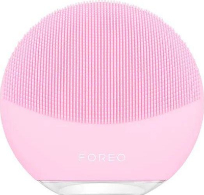 Furçë pastrimi fytyre Foreo Luna 3 Mini, sonike, silikon, rozë Pearl Pink