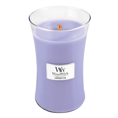 Qiri aromatik WoodWick Lavender Spa, 609.5 g