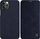 Mbrojtëse lëkure për celular Nillkin QIN për Apple iPhone 12 Pro Max, e kaltër e errët