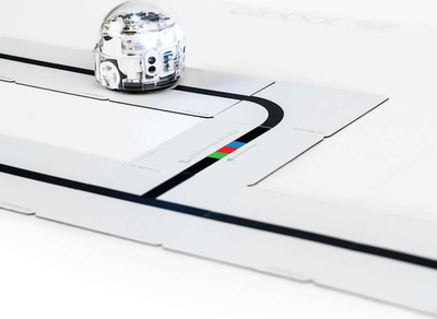 Set edukativ Ozobot MINT Basic, pllaka magnetike me kode me ngjyra, për robotin Ozobot, shumëngjyrësh