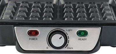 Toster për waffle Lund T68012, i argjendtë