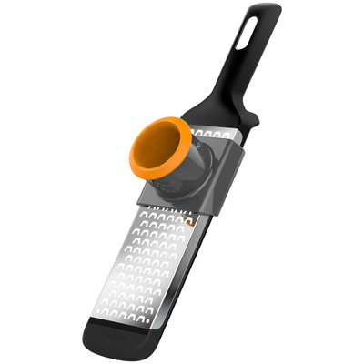 Rende e ashpër Fiskars 1014410, zezë/portokalli
