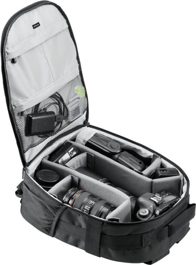 Çantë shpine Cullmann BackPack 400, për pajisje fotografike, e zezë