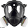 Maskë mbrojtëse fytyre Honeywell OPTIFIT TWIN, full face, madhësia L, e zezë