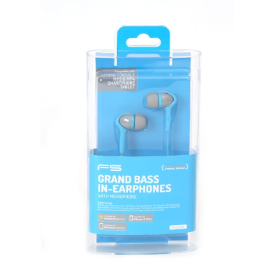 Kufje in-ear Freestyle FH1012, me mikrofon, me kabllo 1.1 m, blu