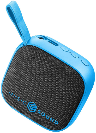 Altoparlant Bluetooth Cellularline Music and Sound Wireless Speaker Mini, pa tela, i vogel, gri