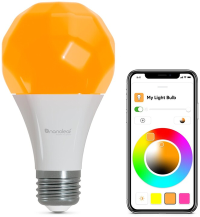 Nanoleaf Essentials Smart A19 Bulb, E27 3 парчиња
