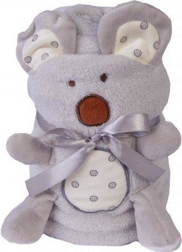 Batanije për bebe Babymatex Willy Koala, 85x100cm, gri