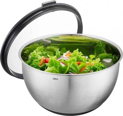 Tas metalik Gefu MUOVO, 4.5L, me kapak hermetik, 24cm