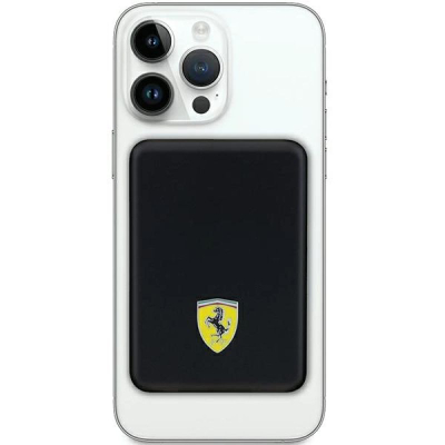 Powerbank Ferrari Magnetic Wireless, MagSafe 15W, 5000mAh, i zi