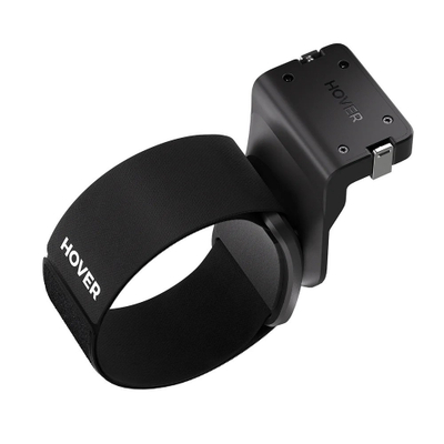 Rrip krahu HoverAir Beacon Armband, i rregullueshëm, për aktivitete outdoor, i zi