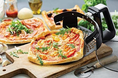 Set aksesorësh pice Philips HD9953/00, për Airfryer XXL, i zi