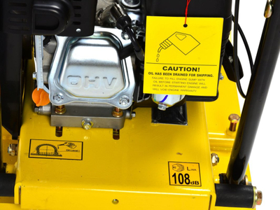 Компактор плочка GEKO G80202, 19.8kN, мотор Loncin OHV 6.5HP, сина