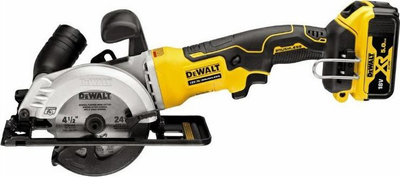 Sharrë rrethore Dewalt DCS571P2, 115mm, 18 V