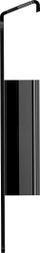 Mbajtëse monitori Philips BS8B2325B/00, montim VESA 100mm, për PC dhe Thin Client, e zezë