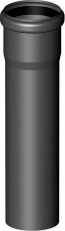 Tub oxhaku Almeva STARR DN60, 1m, plastik, i zi