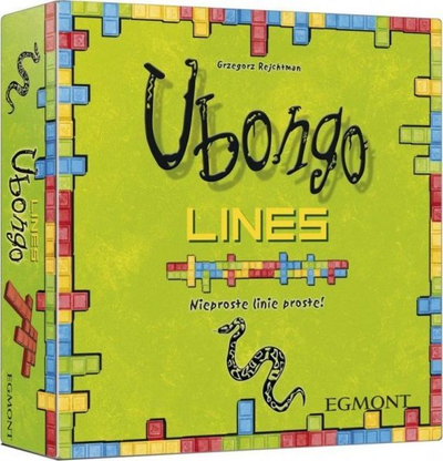 Lojë tavoline Egmont Ubongo Lines, për 1–4 lojtarë, mbi 8 vjeç, shumëngjyrëshe