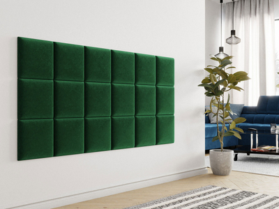 Panel muri me tapiceri 30x30 (30 x 4 x 30), Gjelbër