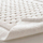 Tapet banjoje Douceur d'intérieur Cotton Bathroom Rug, pambuk 100%, 50 x 80 cm, ngjyrë krem