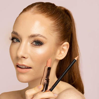 Set për buzë Buzëkuq 3.5 g + Laps për buzë 1.35 g Let Them Talk SOSU Cosmetics