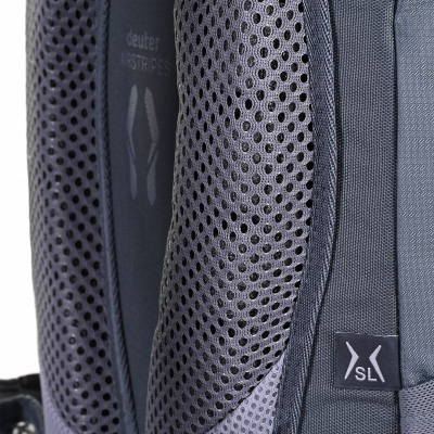 Çantë shpine për biçikletë Deuter Superbike 16 SL, 16L, me sistem ajrosje Airstripes, gri