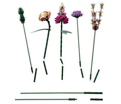Set ndërtimi LEGO Botanical Collection Flower Bouquet 10280, 756 copë, shumëngjyrësh
