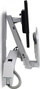 Mbajtës mural për monitor Ergotron StyleView 45-266-216, deri 24", i bardhë