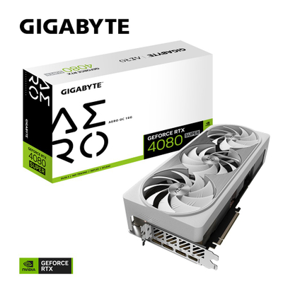 Kartë grafike GIGABYTE AERO NVIDIA GeForce RTX 4080 SUPER, OC, 16 GB GDDR6X
