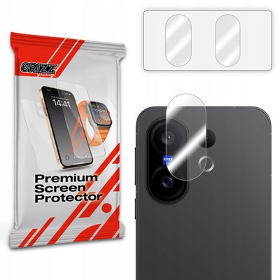 Mbrojtës kamere GrizzGlass HybridGlass për Vivo X200 FE, 2 copë, transparent
