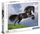 Puzzle Clementoni Fresian Black Horse, 500 elemente, shumëngjyrëshe