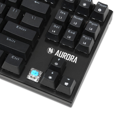 Тастатура iBOX Aurora K-2R, Blue Switch, RGB, црна