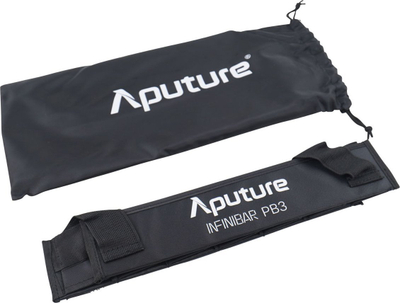 Grid drite Aputure INFINIBAR PB3, me huall mjalti, tekstil, i zi