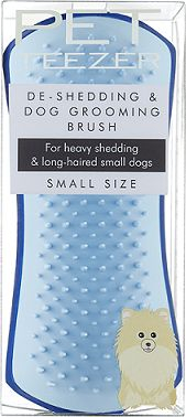 Furçë grooming për qen Pet Teezer, për heqje qimesh të tepërta, për qime të gjata