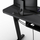 Tavolinë gaming SENSE7 Nomad Classic, 140x60 cm, me mbajtëse kufjesh, e zezë