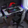 Tavolinë gaming Huzaro Hero 2.5, ndriçim RGB, kornizë çeliku, e bardhë