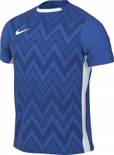 Fanellë futbolli Nike Dri Fit Challenge V Jsy SS M FD7412 463, poliester, teknologji Dri Fit, blu