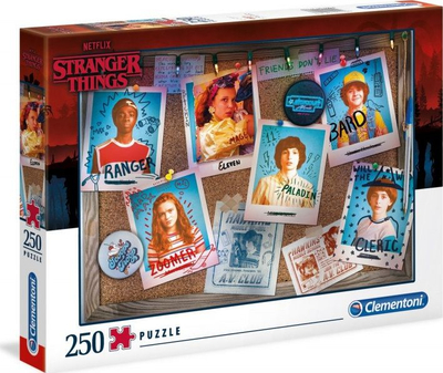 Puzzle Clementoni Netflix Stranger Things, 250 copa