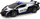 Makina lodër policie Racing Police R/C, 1:16, me telekomandë, e zezë