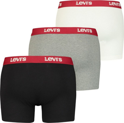 Bokserica për meshkuj Levi's, XL, 3 palë, shumëngjyrëshe