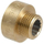 Përshtatës hidraulik TDM Brass Transition 600.61/111, 1" në 3/4", bronz