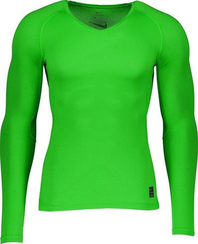 Bluzë trajnimi Nike Hyper Top M 927209 329, DRI FIT, me mëngë të gjata, jeshile