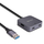 Hub USB Lindy 10m, USB 3.0, 4 porta, gri